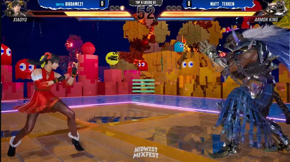 A little girl and a giant monster fight for the approval of bloodthirsty pacmen and their ghostly victims