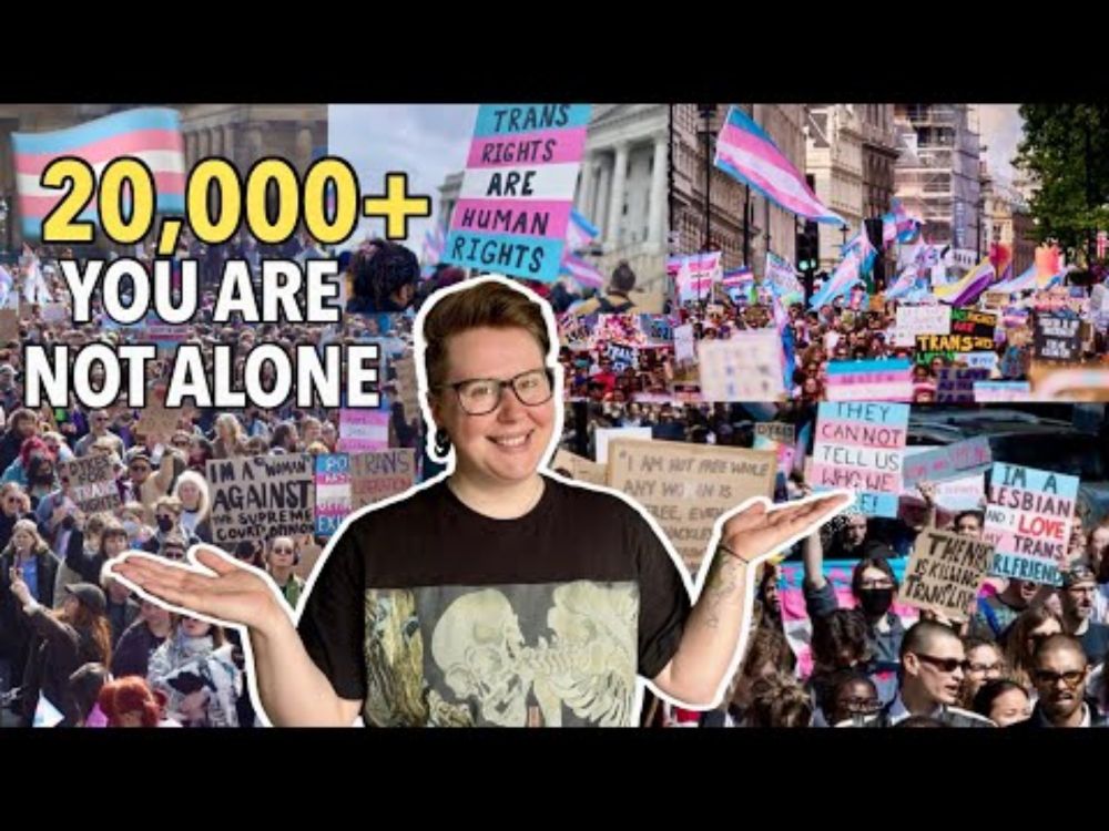 Trans Protests in the UK | You Are Not Alone! Trans Positivity