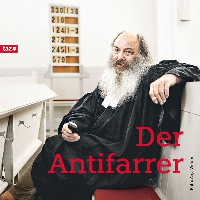Ein Foto von Lothar König mit dem Titel: Der Antifarrer