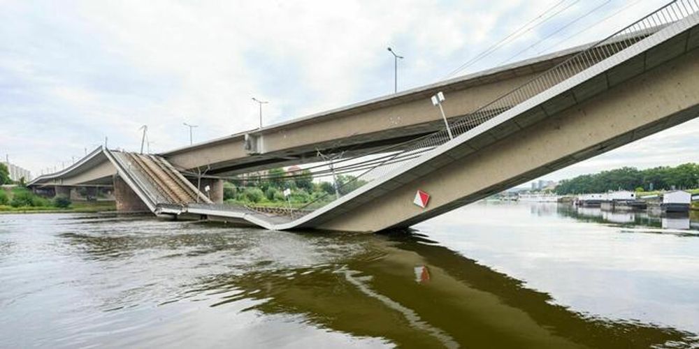 Marode Infrastruktur in Dresden: Eingestürzte Brücke als Warnung