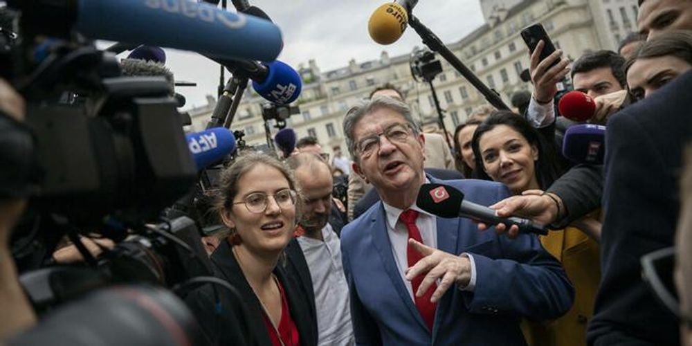 Drama um Mélenchon: Zittern wie Gott in Frankreich