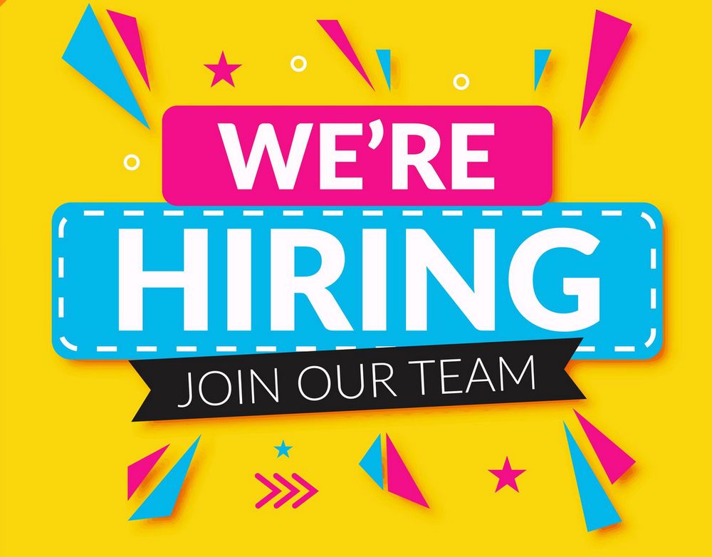 We're hiring. Join our team