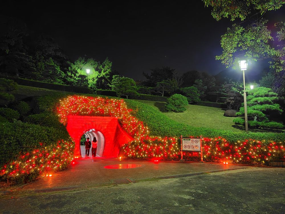 トンネルの周りも綺麗