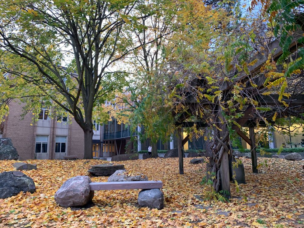 Peter Russel Rock Garden in fall