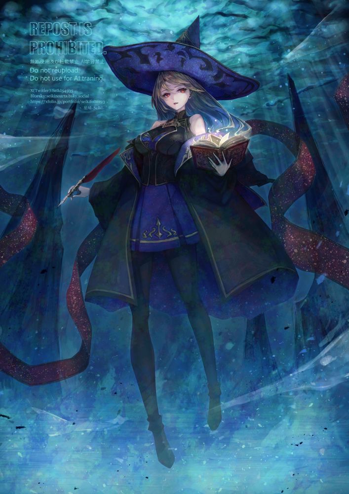 【Profile 01】

青魔道士セリア

《本名》セリアスレヴ・オジマック　／　Seliasrave Ogymack
《身長》170cm(推定)
《好物》ワイン
《得意属性》火・水・風・地・エーテル

【Profile 02】

夢幻世界エル・ドラウムの歴史上の偉人であり、
様々な神話、伝承に語り継がれる英雄の一人。

こと魔法に於いて、セリアスレヴに並ぶものは
未だに現れないと言われるほどの天才であり、
それを誇示するかのように、膨大な魔法術式が
綴られた魔導書を常に携えていたとされる。

彼女はアレポの旅に最も長く付き添った一人であり、
大きな戦いでの活躍の記録も多数残っている。
また、エル・ドラウムの魔法技術の発展に大きく貢献
した偉人としても知られている。中でも、彼女が提唱
した四大元素魔法論をもとに発展した技術は多い。

【Profile 03】

エリフ暦以降に生まれた人の子は皆、生まれながらに
魔法への適性を秘めていたが、魔法を自由自在に
扱える者は、ごく一部の天才だけだった。魔法の
可能性は無限であり、しかしそれ故に扱いが難しく、
明確な魔法理論が確立されていなかったからだ。
そこでセリアスレヴは、魔法文字を開発して理論を
単純化し、加えて四大元素魔法論を提唱した。
これにより魔法は広く普及し、それに伴って魔法技術
は様々な分野に応用され、大幅に発展した。
しかし言い換えれば、彼女の理論は魔法の可能性を
限定し、狭め、陳腐化させる理論だったともいえる。
故に、優れた魔法使いの中には、彼女を敬わず、
むしろ軽蔑する派閥もまた多く存在する。