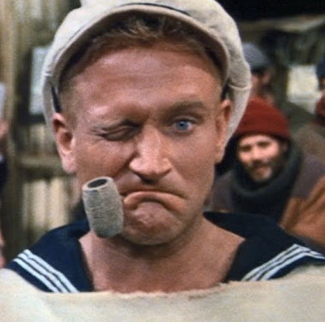 Robin Williams in Popeye (1980)