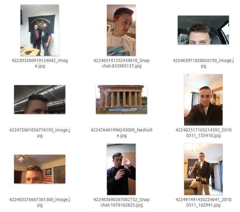 9 tiled images from a nazi server called 