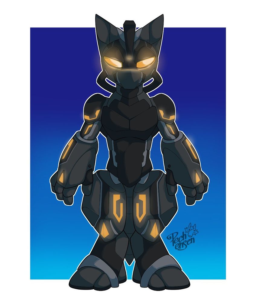 My sona in their heavier armor and ready to go