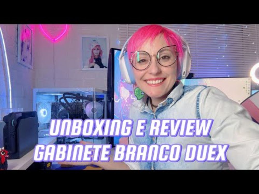 [UNBOXING] MONTEI MEU SETUP COM O DUEX DXJ270-2 WHITE! 🤍 MONTAGEM + REVIEW