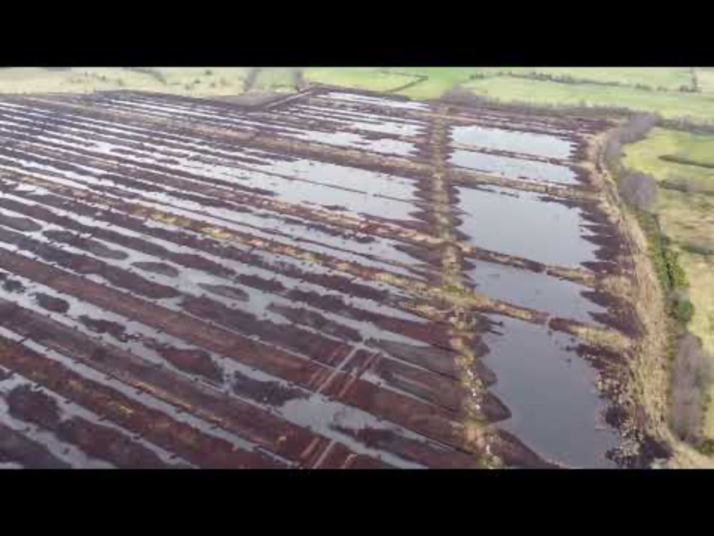 Bord na Móna rewetting of Lemanaghan Bog, Co. Offaly