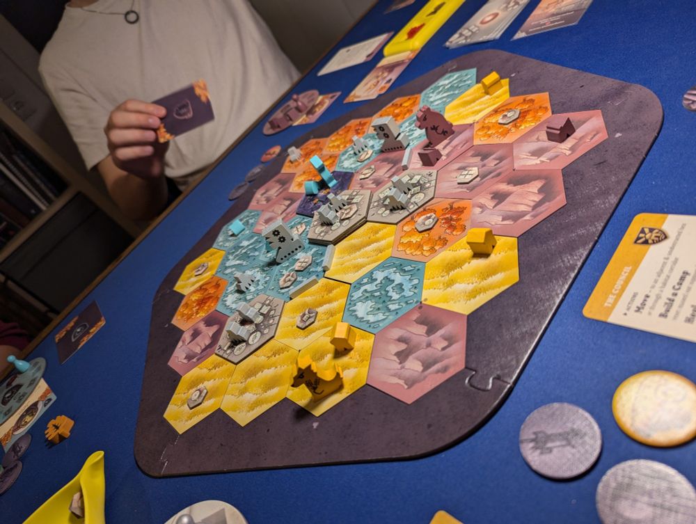 It shows the main board for the game: Defenders of the Wild.