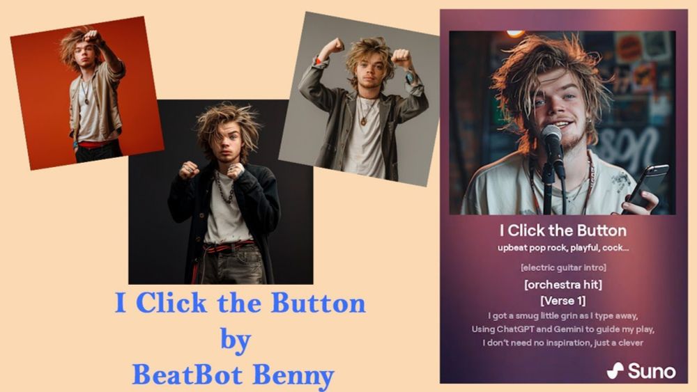 I Click the Button, by BeatBot Benny, 2024