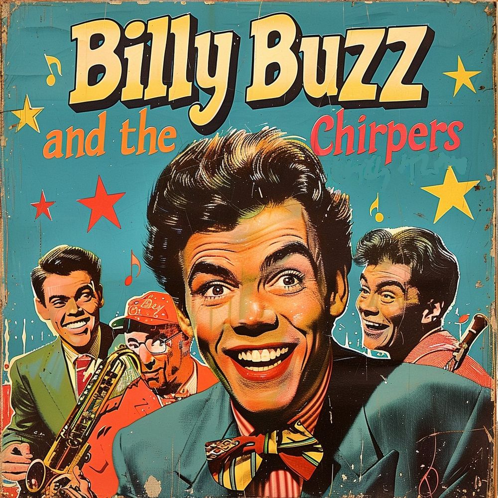 The 1961 song "Cicadas are a Comin'", by Billy Buzz and the Chirpers, coming soon.