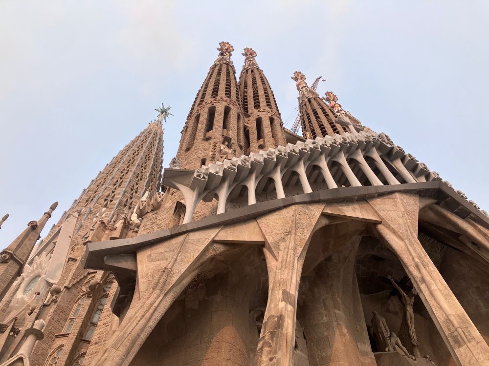 Picture of the Sagrada familia, symbol of Barcelona