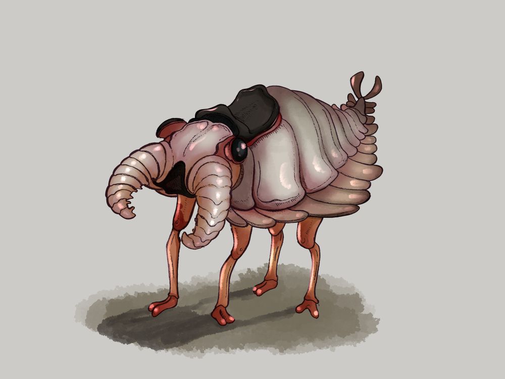 Era of Silence Ashcrawler - a Cambrian creature with weirdo legs