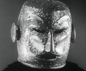 The mask of the Atom Man, Lex Luthor's alter ego