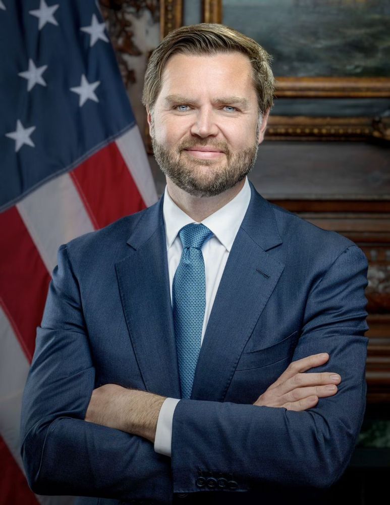 JD Vance's official inaugural portrait