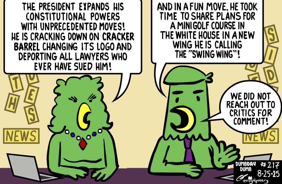 Both Sides Birds President expands his constitutional powers.
