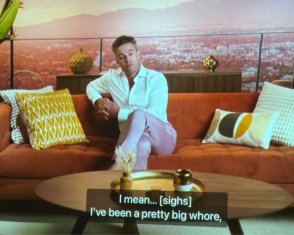 I mean…I’ve been a pretty big whore
From The Valley, Jesse 