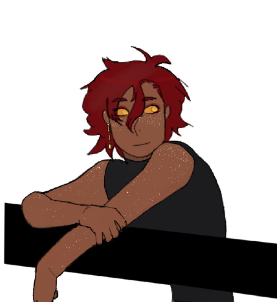 Elian :D
i wanted to draw Ninelynn too but hes beating my ass......