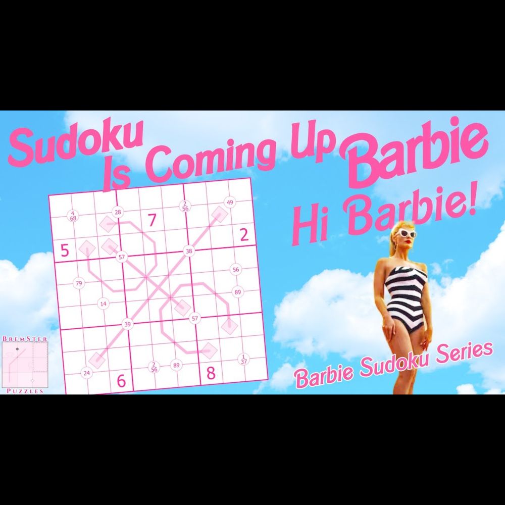 Barbie Sudoku Series: Hi Barbie!