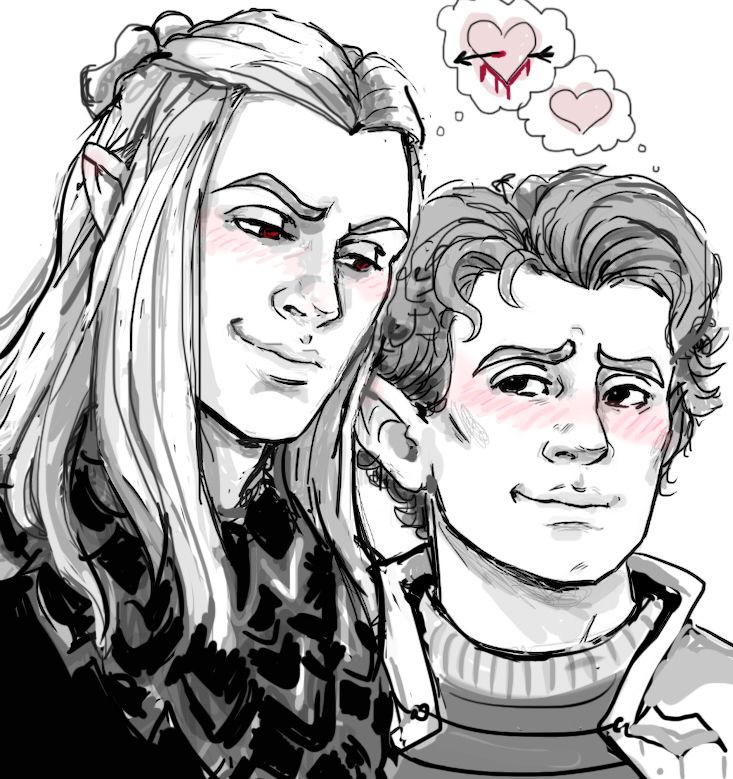 Annatar and Celebrimbor from the Rings of Power