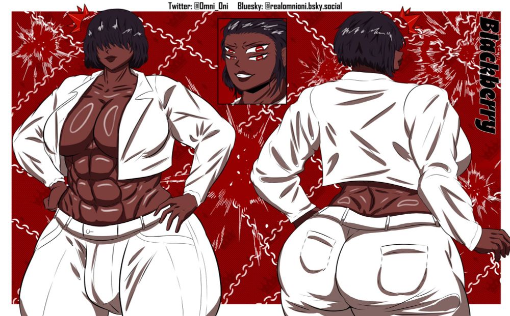 My character, Blackberry 