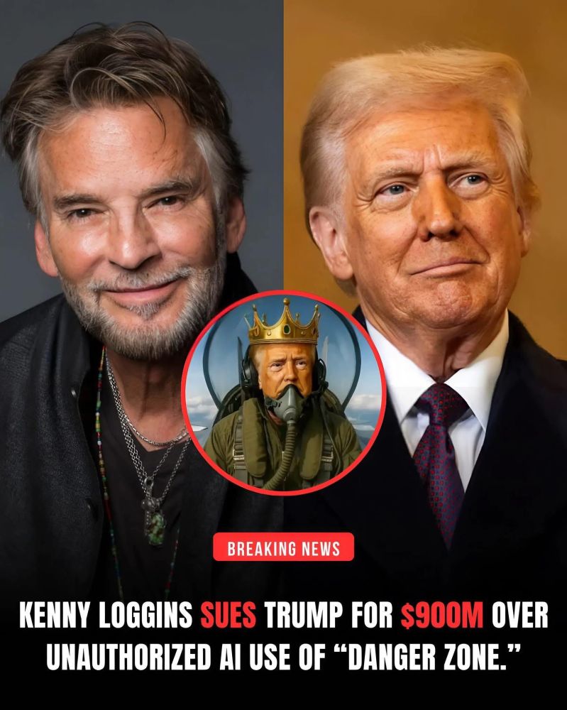 Kenny Loggins sues Trump for $900 million over unauthorized A.I. use of "Danger Zone".