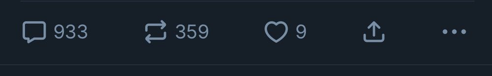 933 replies and only 9 likes. 