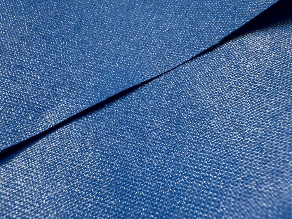 Detalle de la tela y su tratamiento protector