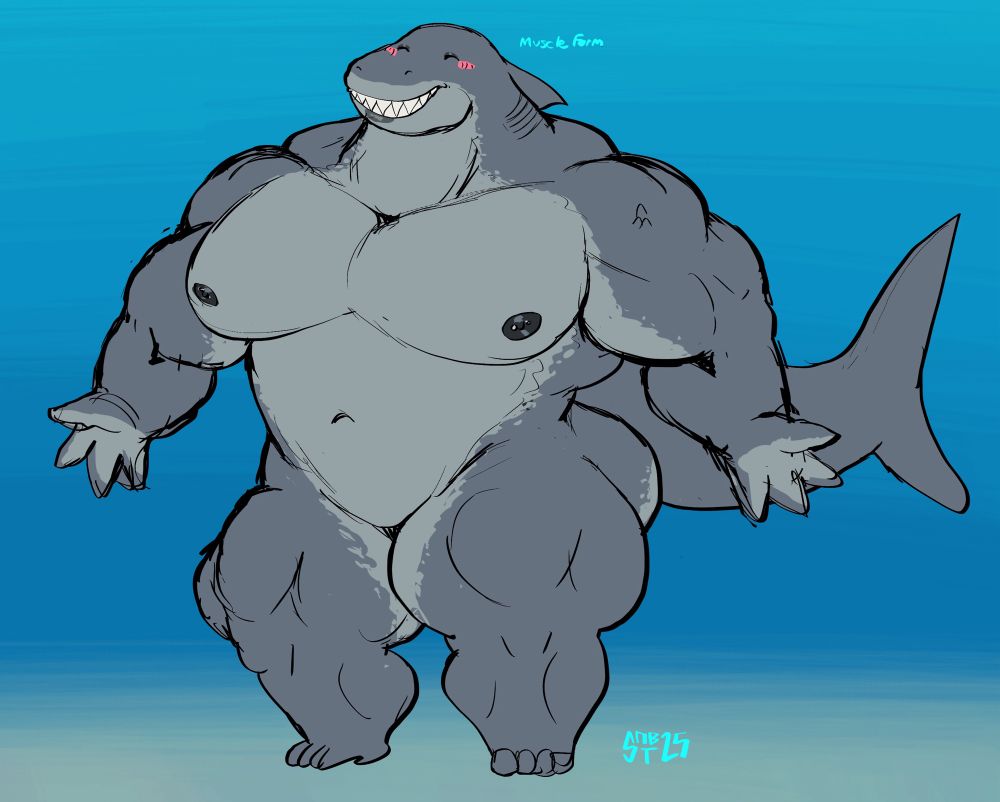 senby’s muscle form. they’re very beefy with massive pecs and a large ass to boot.