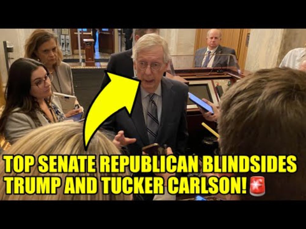 McConnell Drops Surprise BOMBSHELL On Trump & Tucker Carlson