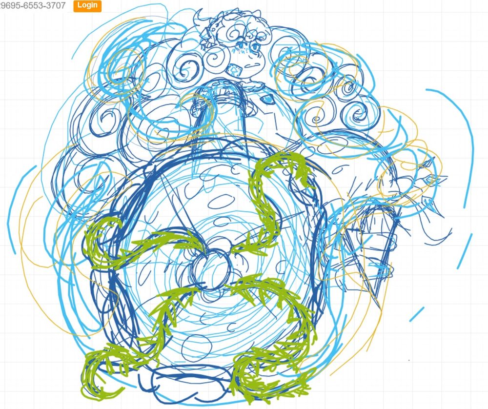 Magical Boy Sydney whiteboard doodle, showing how I’d imagine he’d fight with it. Kinda like Eclipsa from SVTFOE but with much more of a smoke/nature theme, if that makes sense.