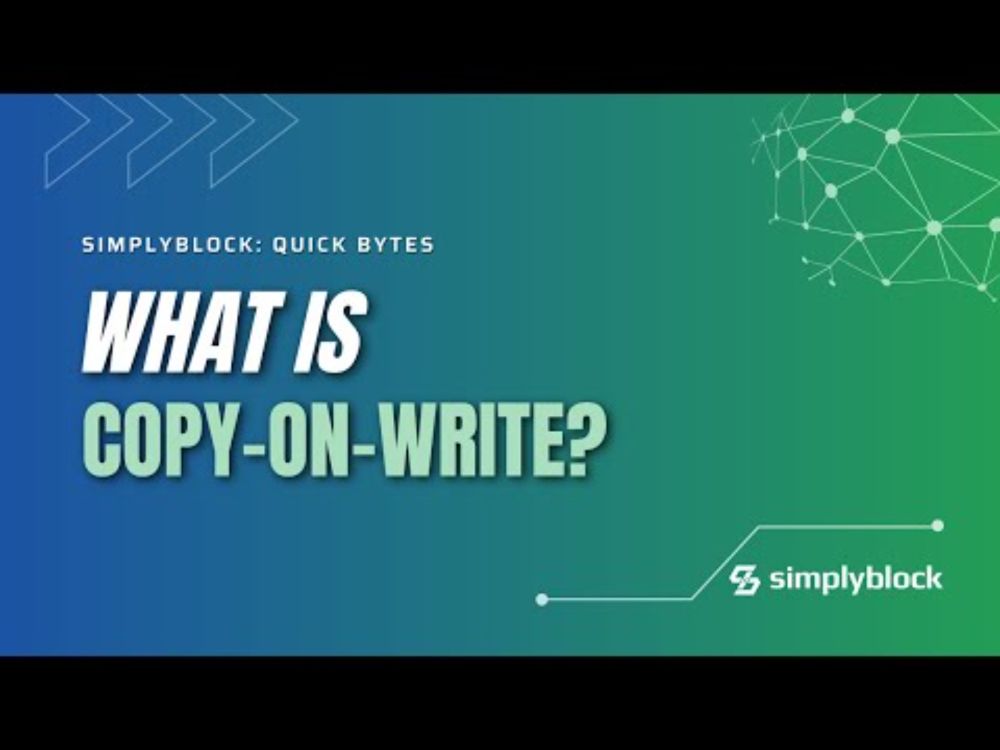 What is Copy-On-Write (CoW)?
