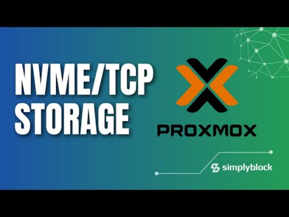 NVMe/TCP Proxmox Storage with Simplyblock