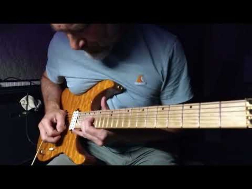 Improvisation on another korean backing track :)