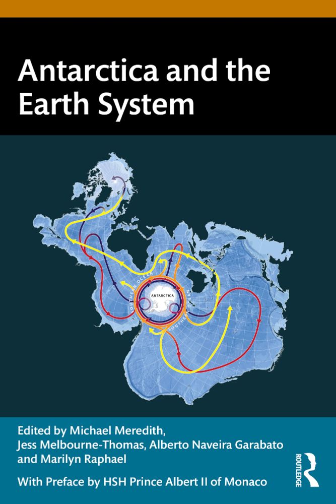 Cover of book "Antarctica and the Earth System"