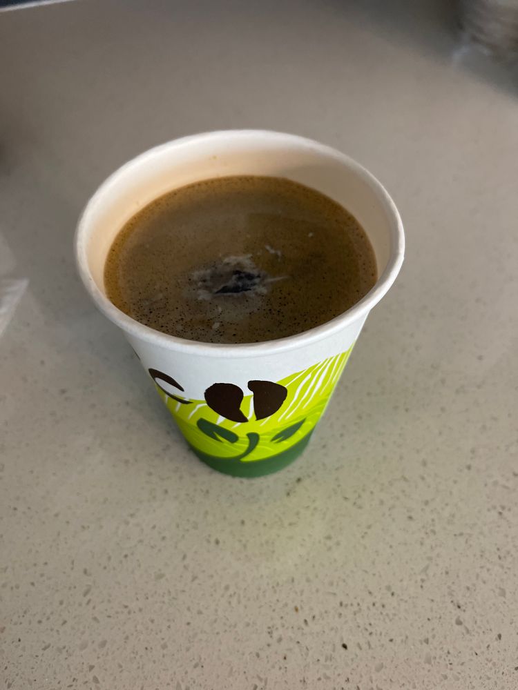 Max strength coffee  ( per the coffee machine at my work)