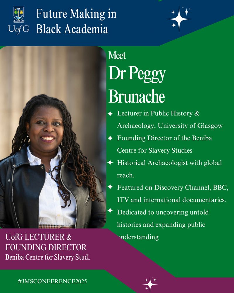 An image of Dr Peggy Brunche with biographical text