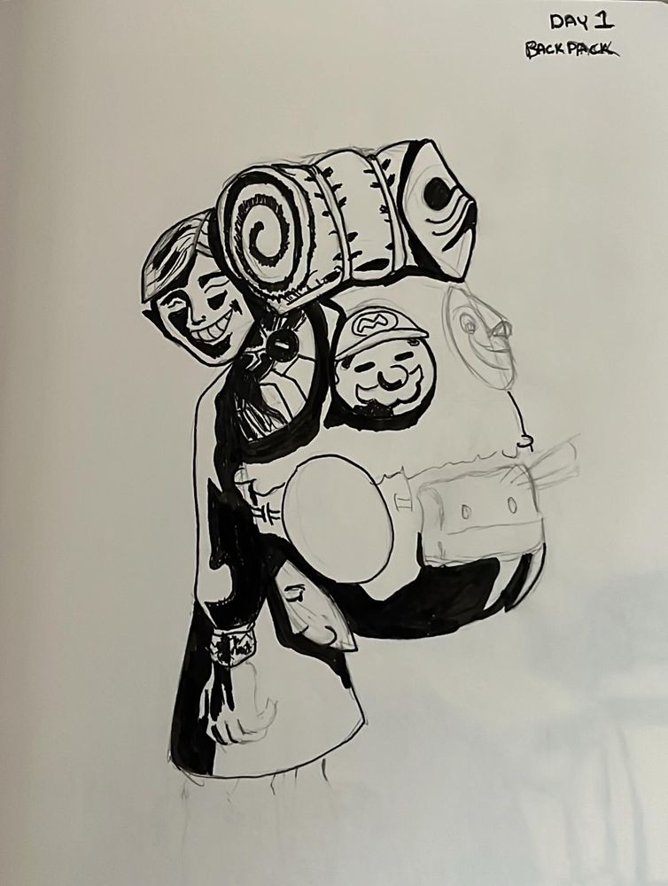 Inktober 2024 day1