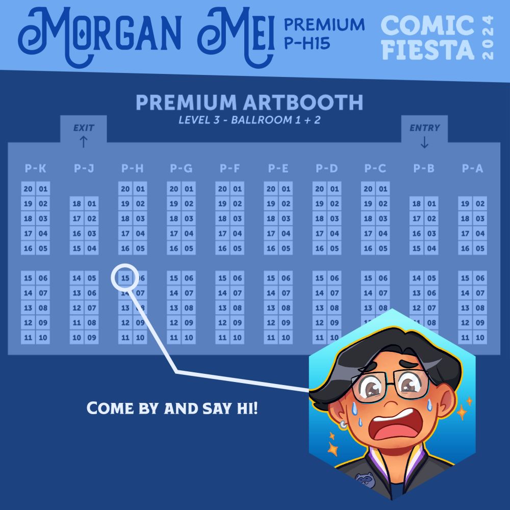 Map location:
Premium Artbooth P-H15
Level 3, Ballroom 1+2