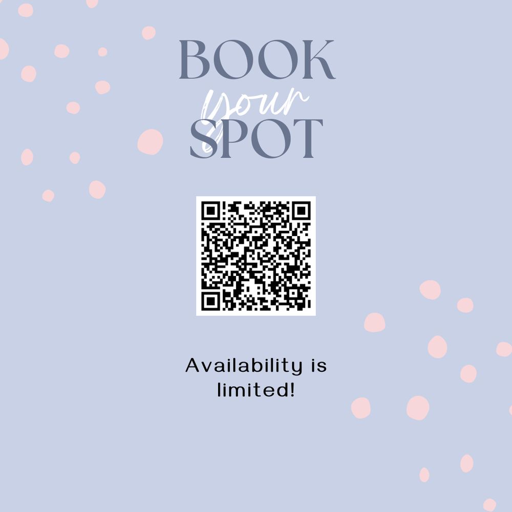 Book Your Spot. Availability is limited. QR code linked to Google Form: https://docs.google.com/forms/d/e/1FAIpQLSc6LK1eWlbr0iOSNJ69_E8tq41SBg9jIhQMAn7qZ3vzPP5H2g/viewform