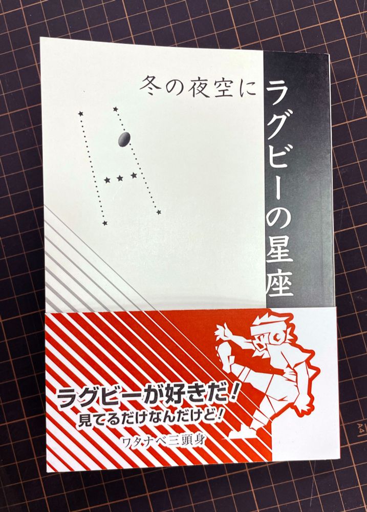 ワタナベ三頭身 著『冬の夜空にラグビーの星座』
