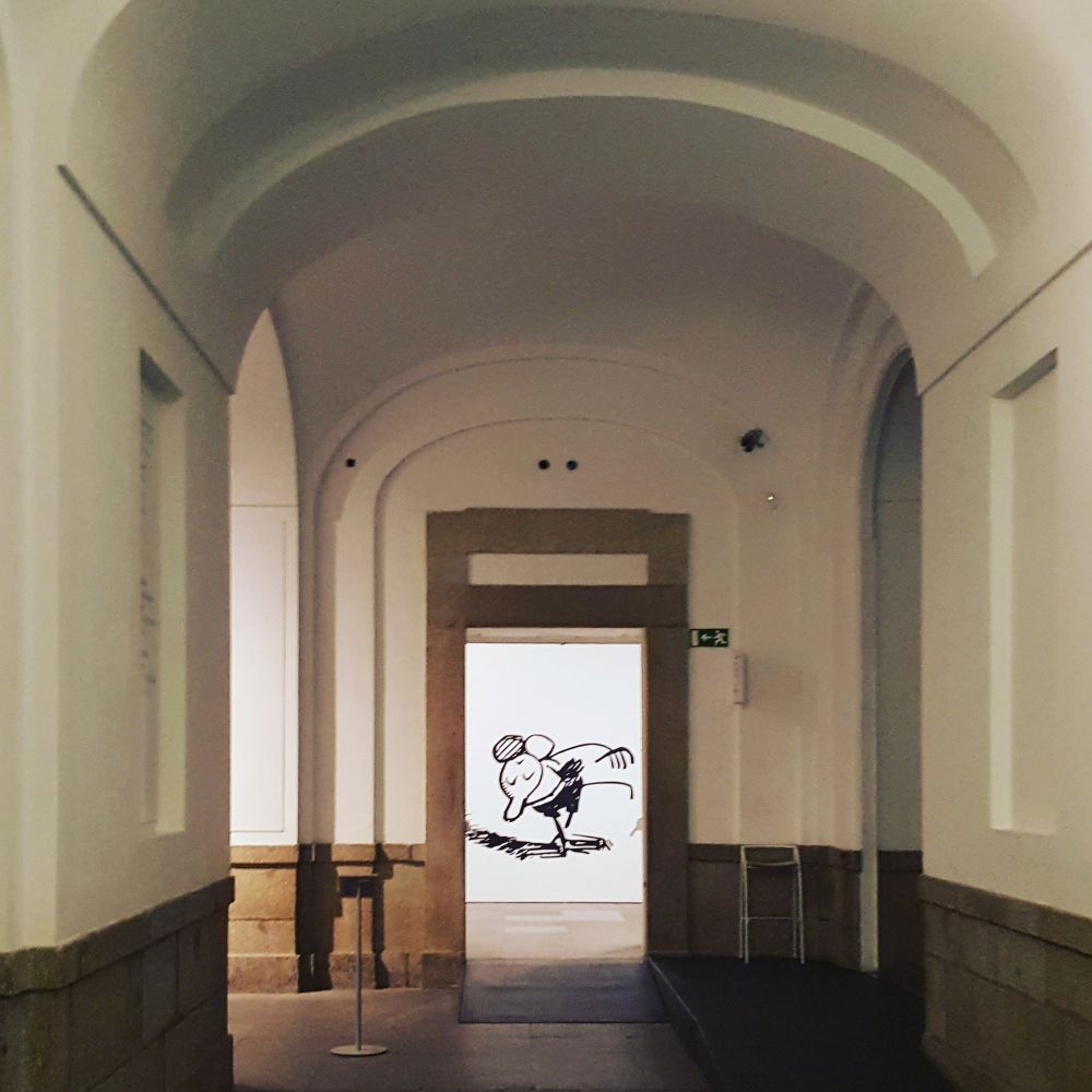 Exposición sobre George Herriman en el Museo Reina Sofía de Madrid.