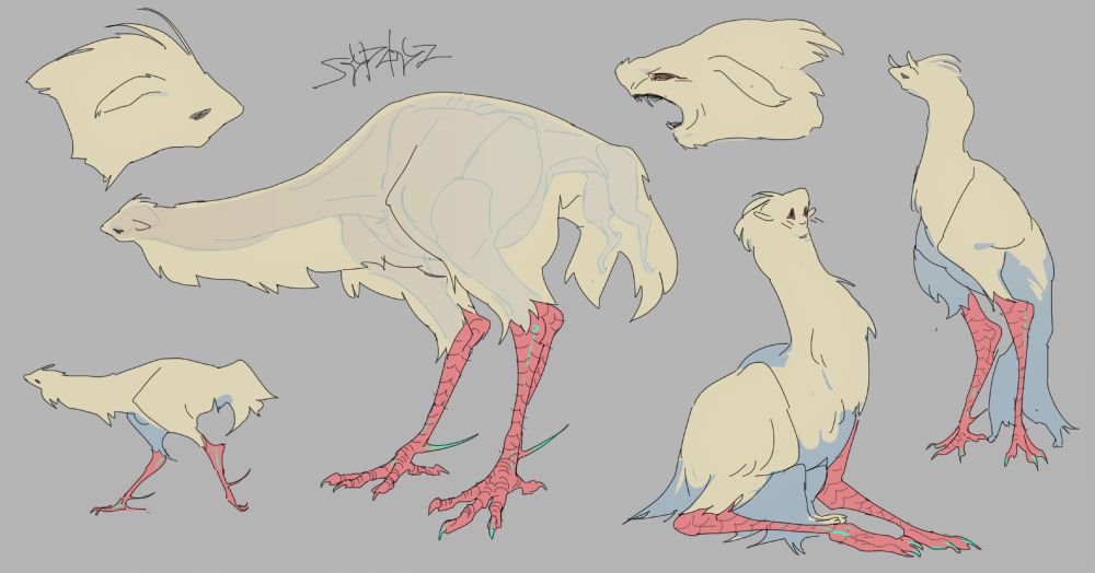 oc chicken daemon, name's Smoothie