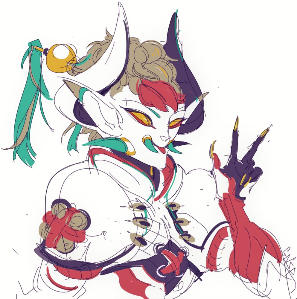 old warframe fanart, Nezha deluxe humanization