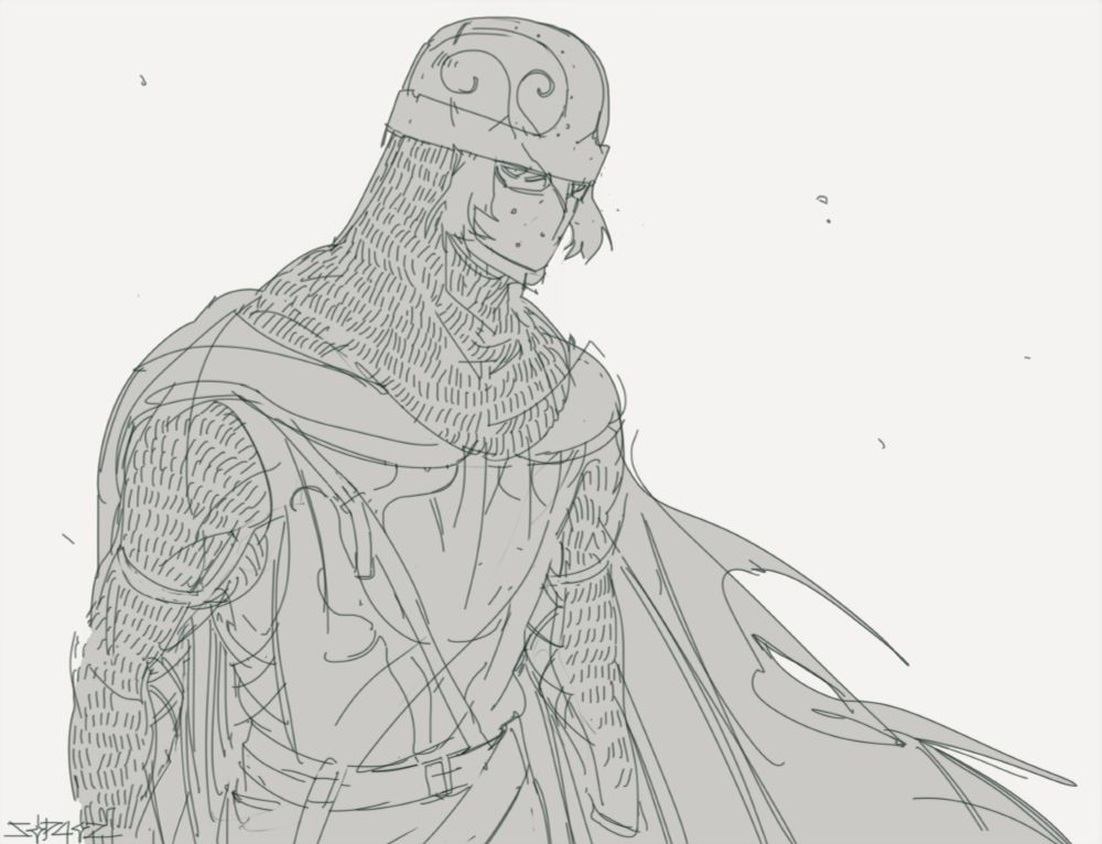 creighton the wanderer, dark souls two babyyy