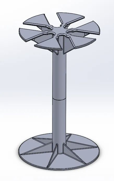 3D design of a printable pipette holder.