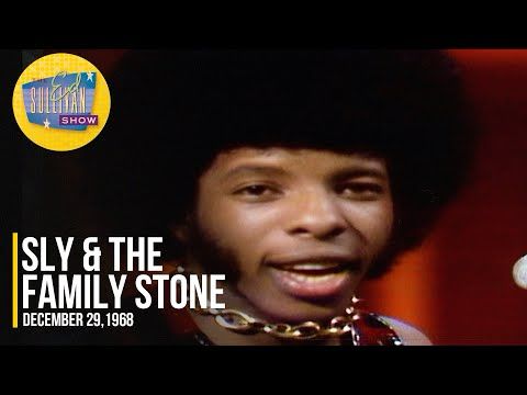 Sly & The Family Stone "Everyday People & Dance To The Music" on The Ed Sullivan Show