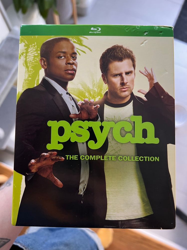 The Psych complete collection bluray box set 